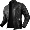 Mens Primium Leather Jacket  / Biker / Outerwear Jacket
