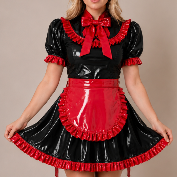 PVC | French | Sissy | Maid | Dress - 2218