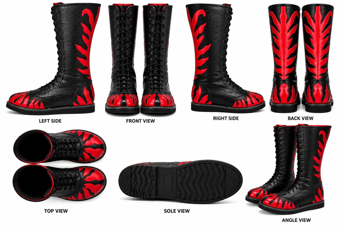 Wrestling Boots | Custom | 1027
