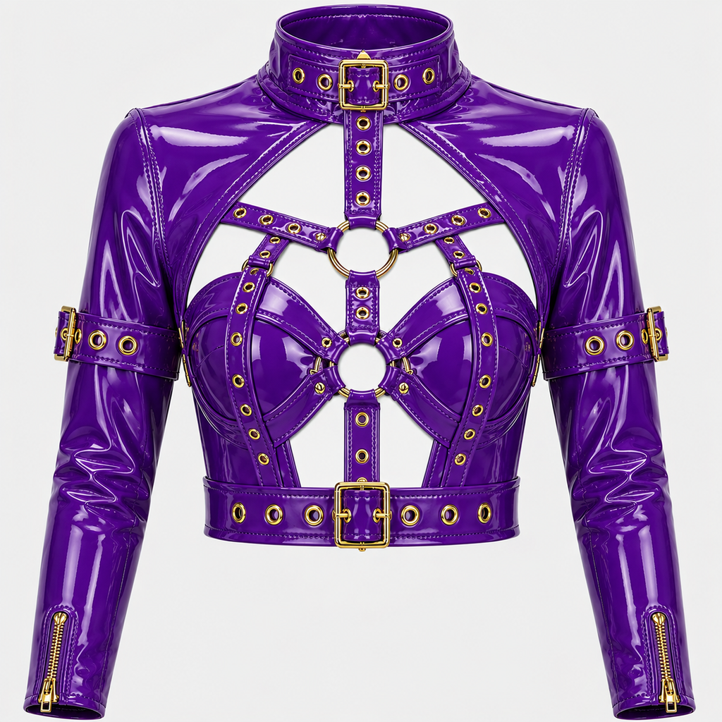 PVC - Women's Space Cropped Top