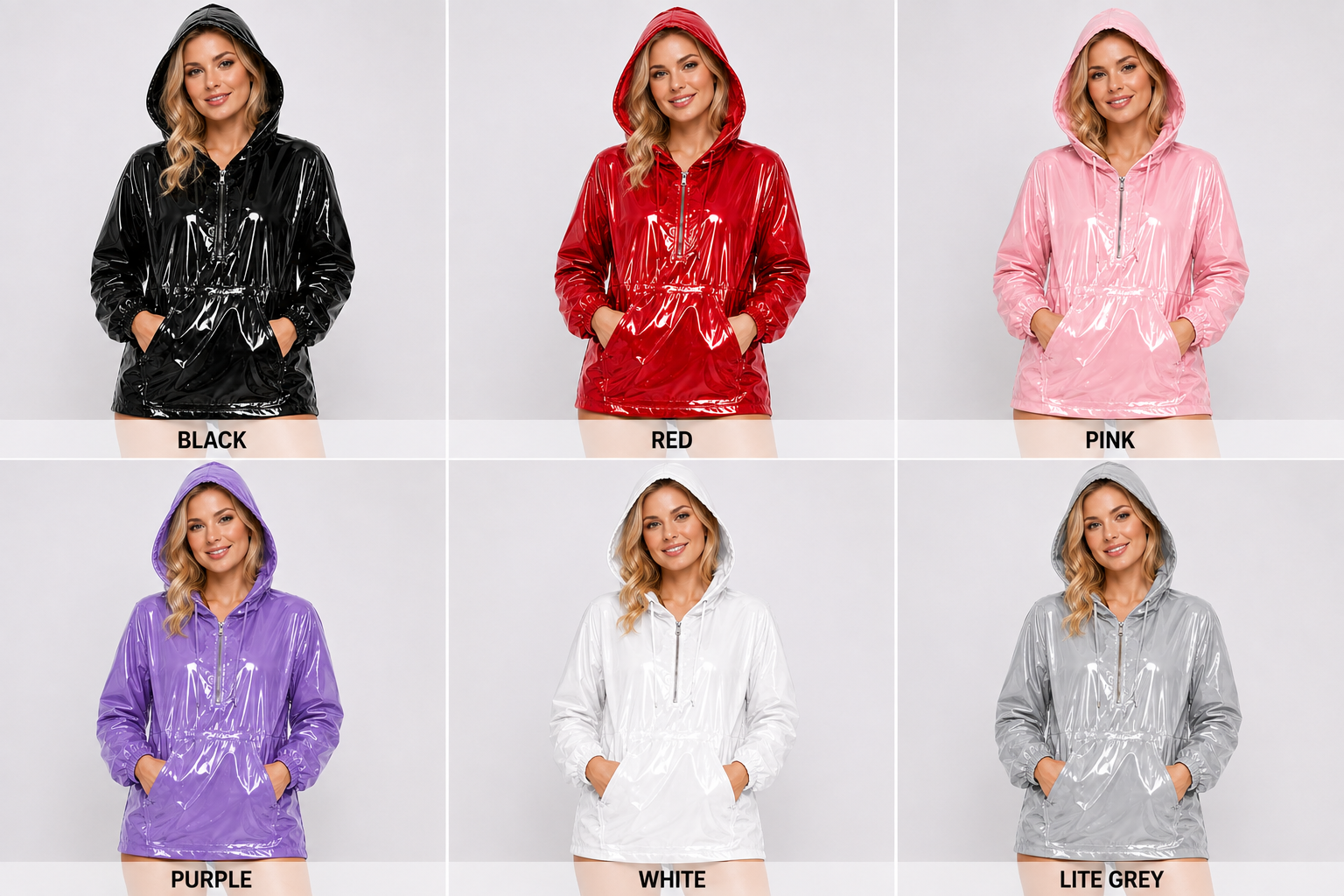 Premium PVC Waterproof Hooded Jacket