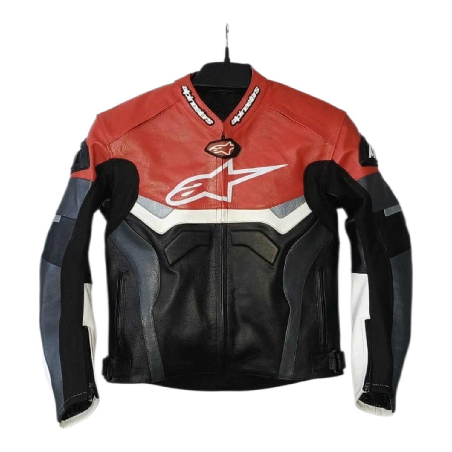 Alpinestars- Motorcycle Cowhide Leather Jacket