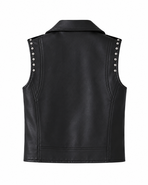 Handmade Womens Leather Vest in Fabulous Style