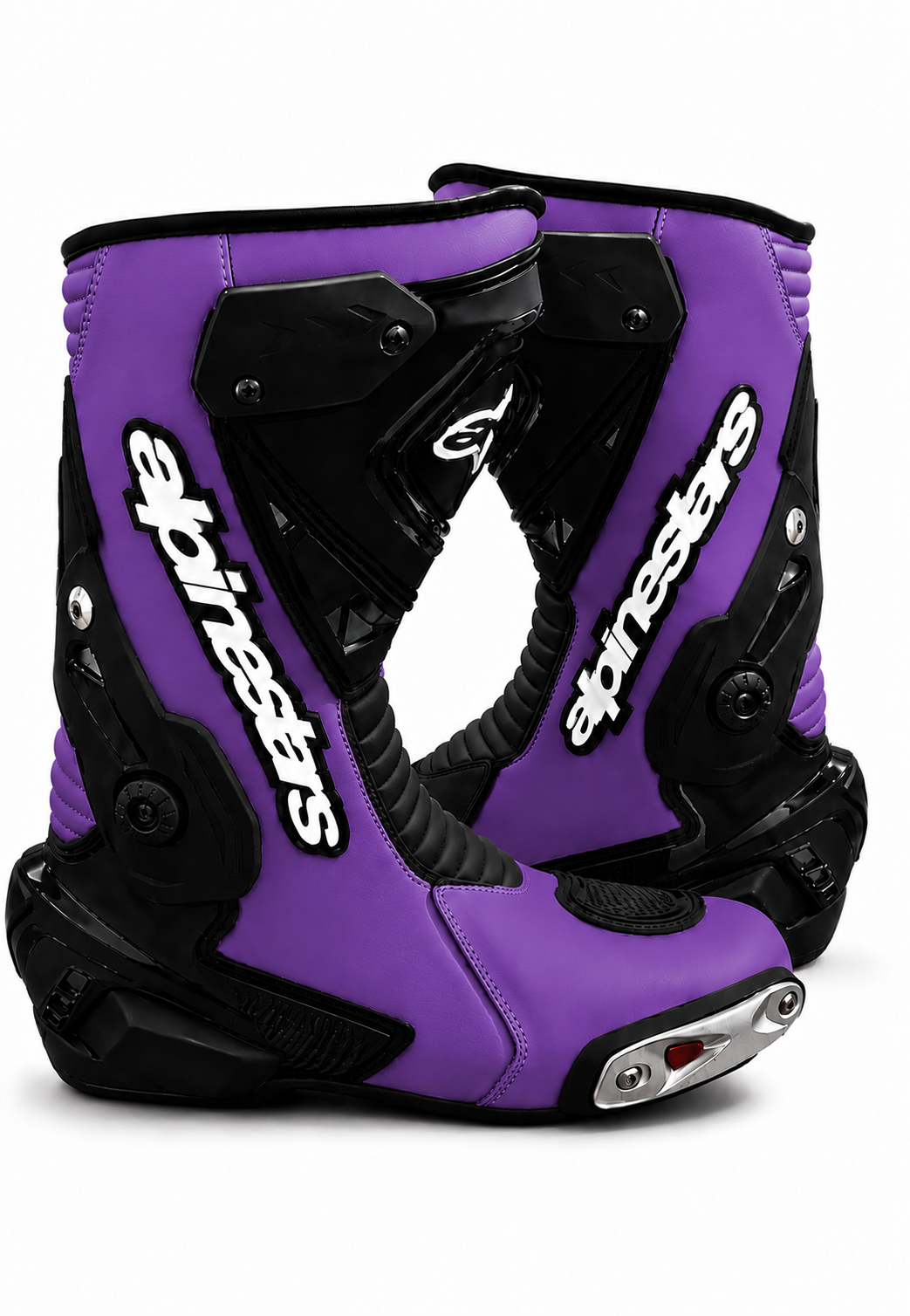Sport Bike Motorcycle Boots Racing Track Street Gear Protective Armor