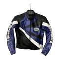 KAWASAKI- Motorcycle Cowhide Leather Jacket