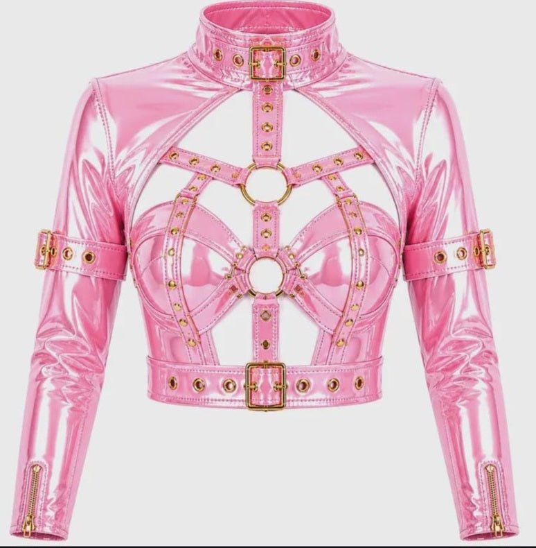 PVC - Women's Space Cropped Top