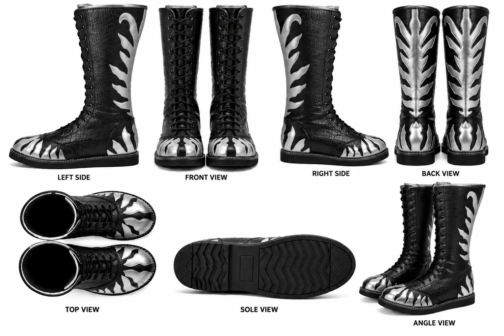 Wrestling Boots | Custom | 1027