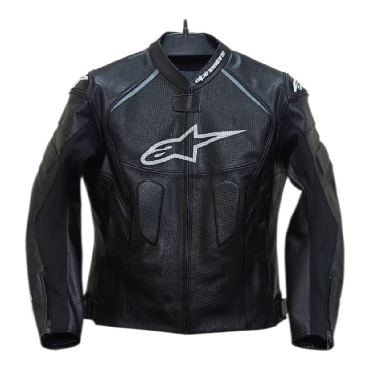 Alpinestars- Motorcycle Cowhide Leather Jacket 8822