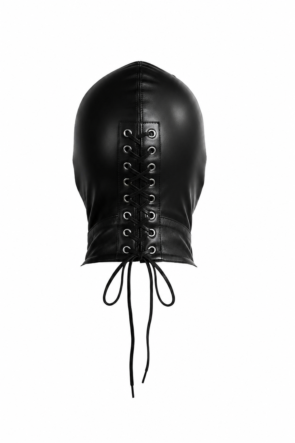 Premium Leather Face Mask with Zipper