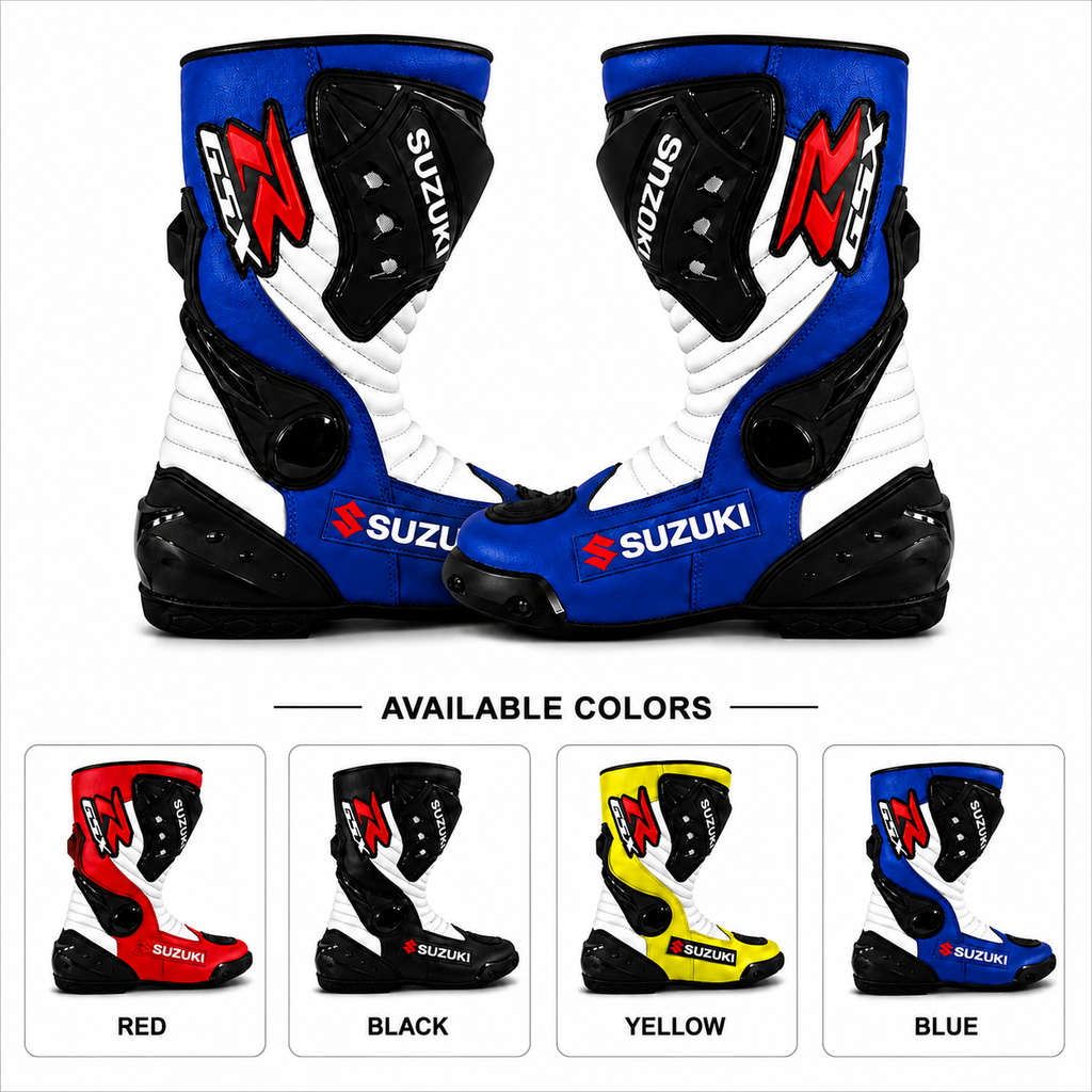 Motorcycle Leather Boots