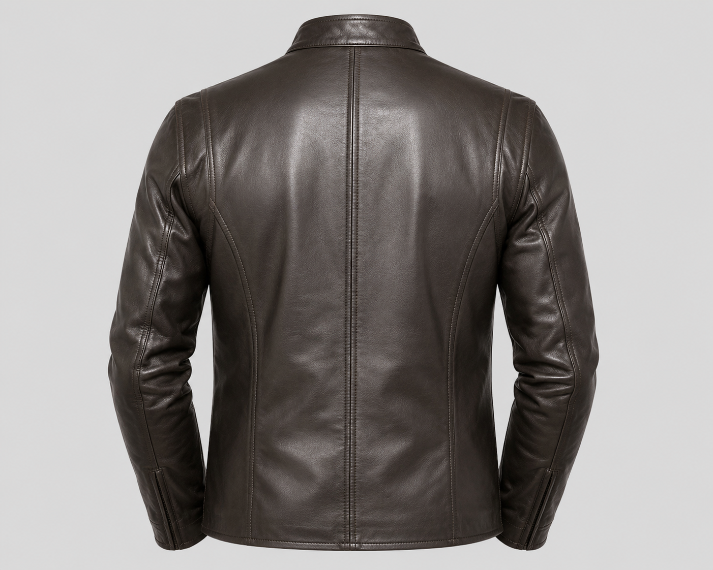 Mens Primium Leather Jacket - Ionic Black Leather Jacket
