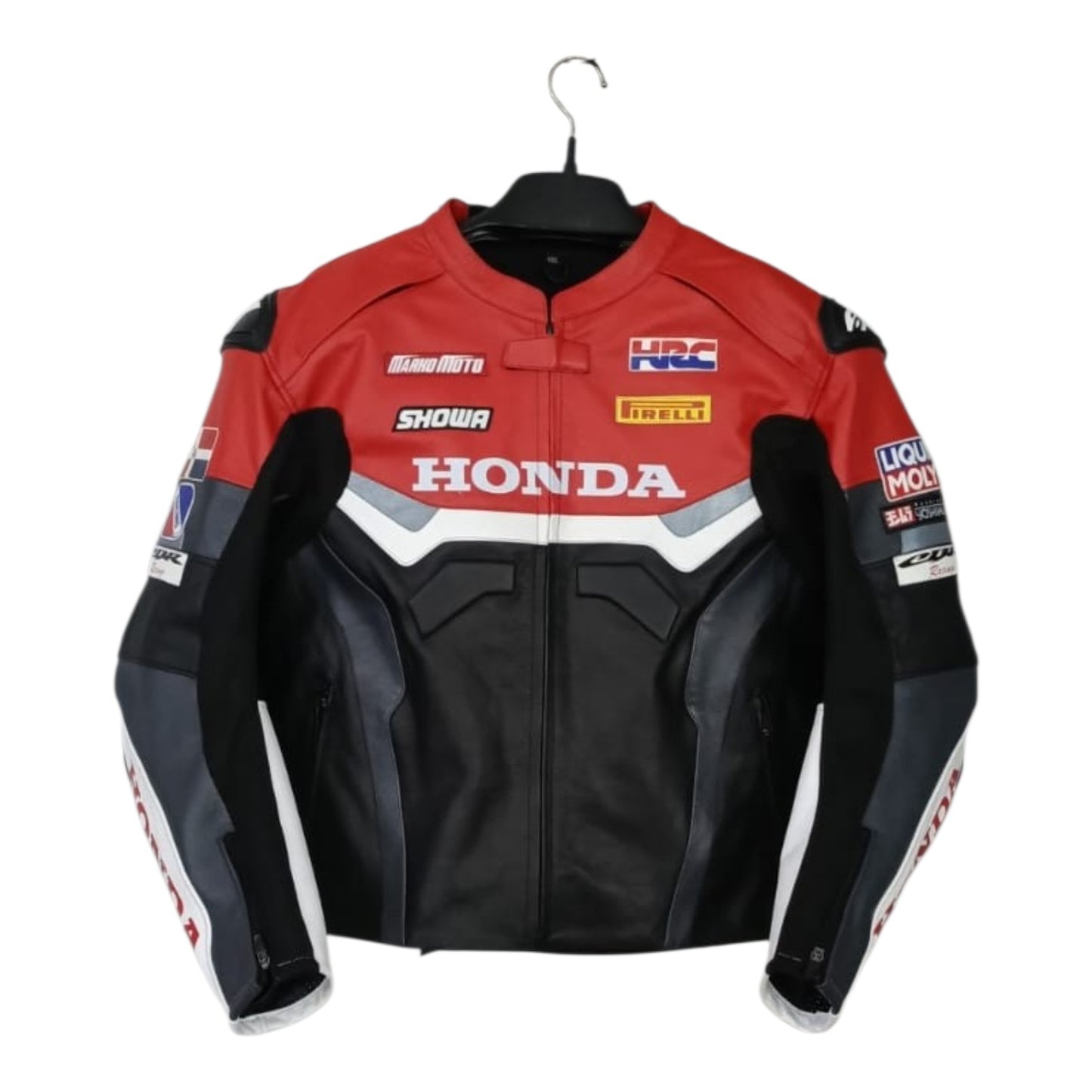HONDA- Motorcycle Cowhide Leather Jacket