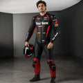 Cowhide Leather Motorcycle Racing Suits