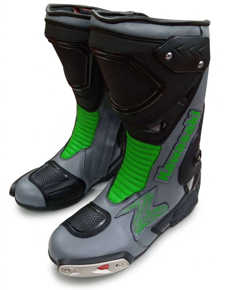 Motorcycle Racing Leather Boots