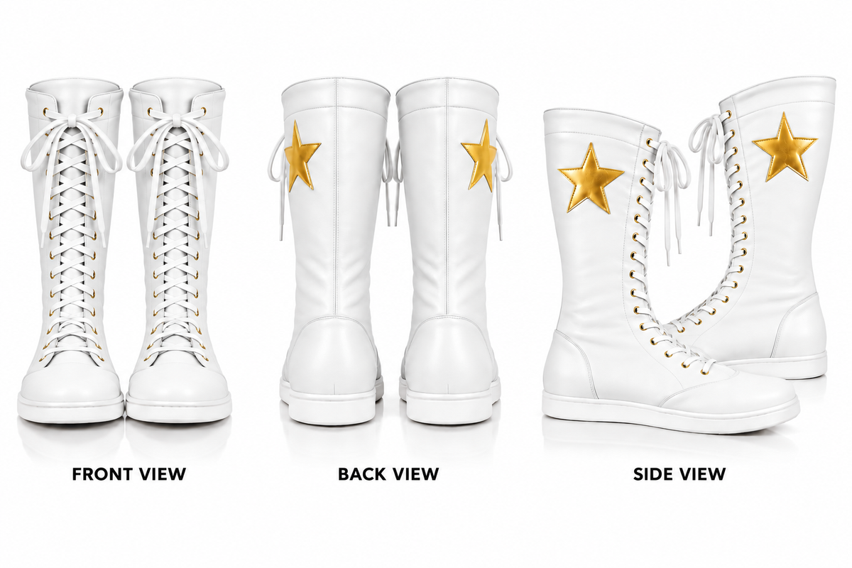 Wrestling Boots | Custom | 1014