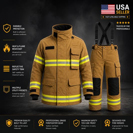 Firefighter Suit With NFPA Certified