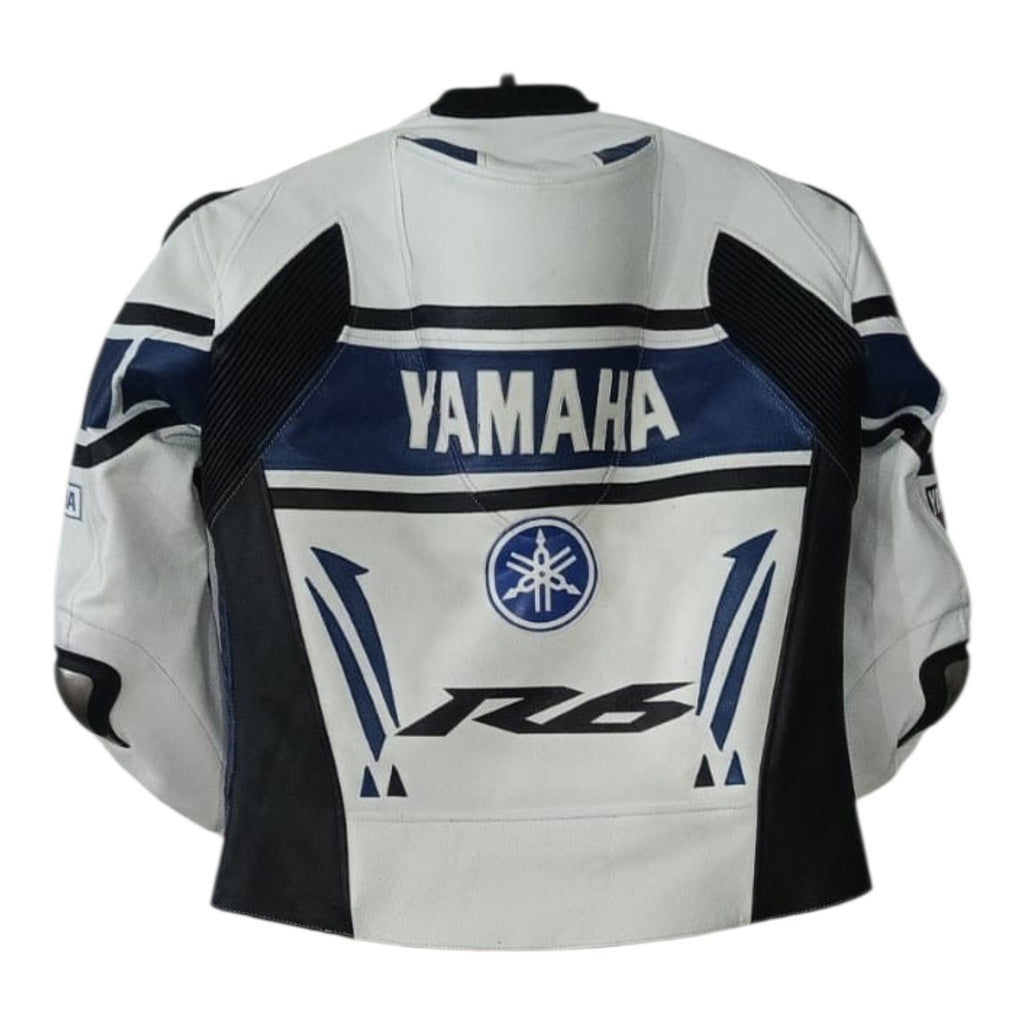 YAMAHA- Motorcycle Cowhide Leather Racing Jacket