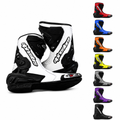 Sport Bike Motorcycle Boots Racing Track Street Gear Protective Armor