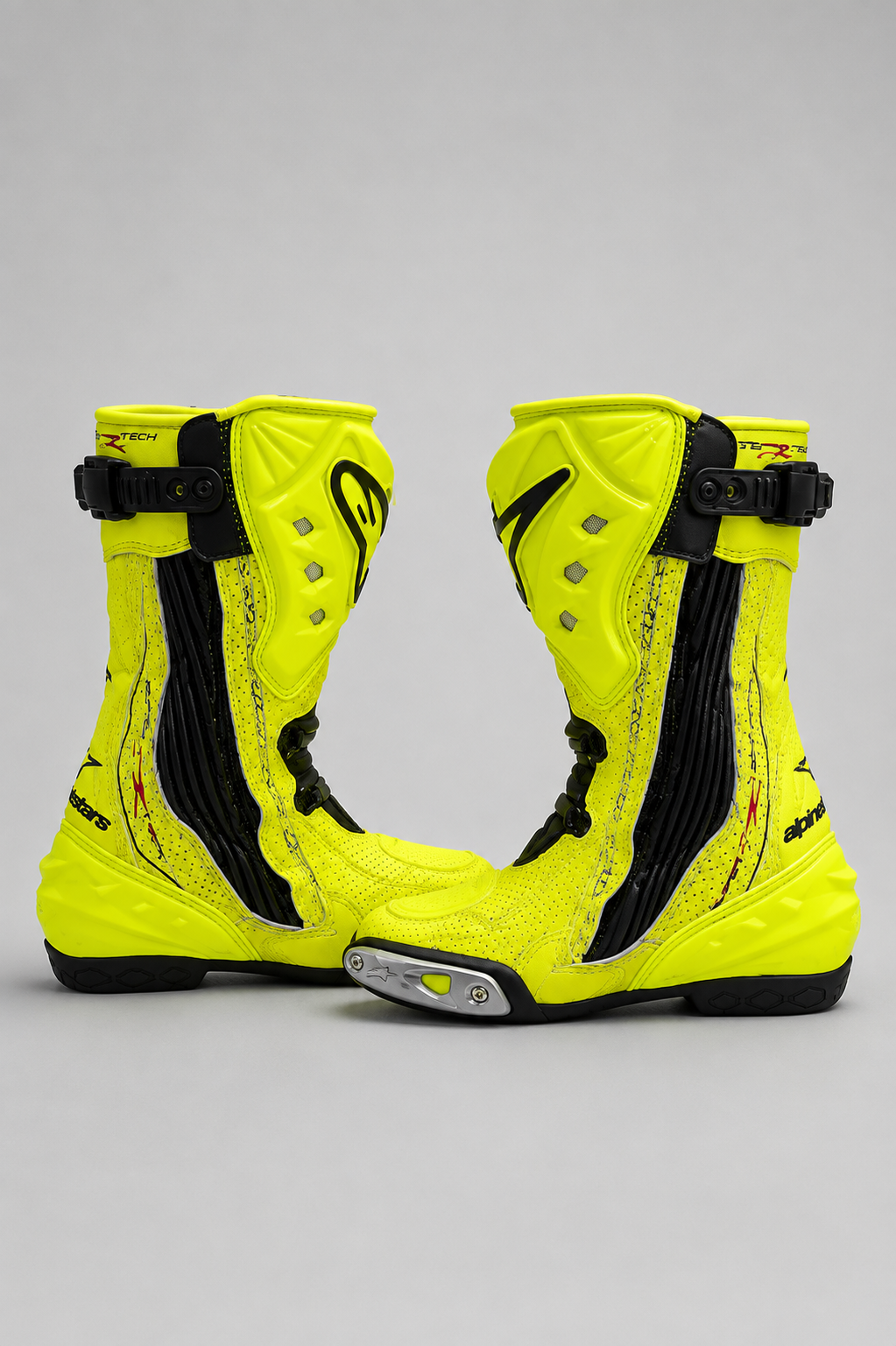 Motorcycle Leather Racing Boots