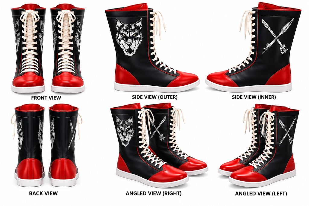 Wrestling Boots | Custom | 1021