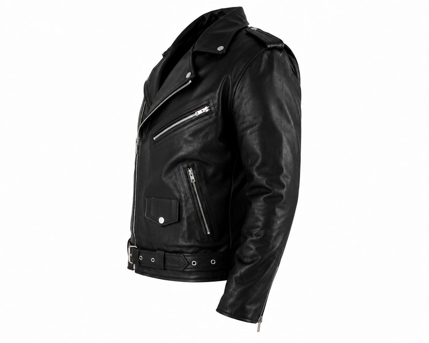 Mens Primium Leather Jacket Vintage / Biker / Outerwear Jacket
