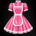 Glossy PVC Maid Dress – Customizable