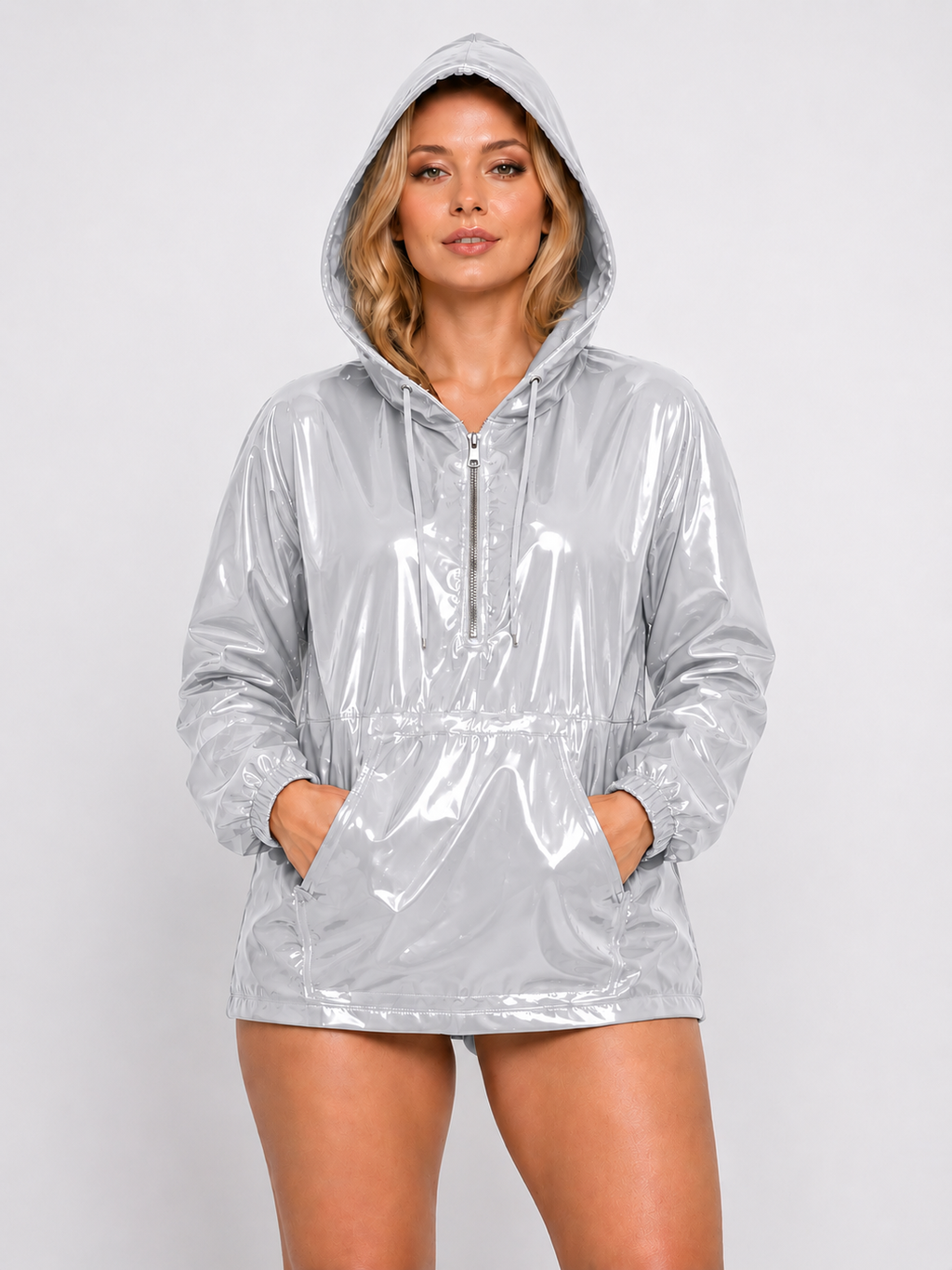 Premium PVC Waterproof Hooded Jacket