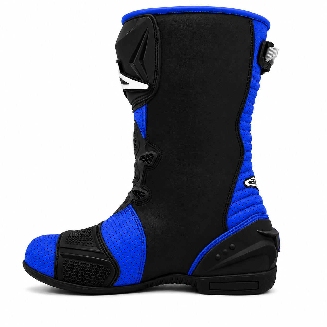 Motorcycle Leather Racing Boots