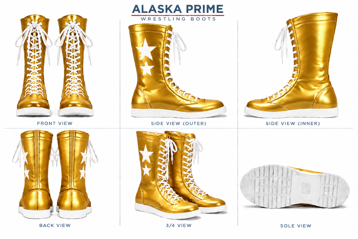 Wrestling Boots | Custom | 1018