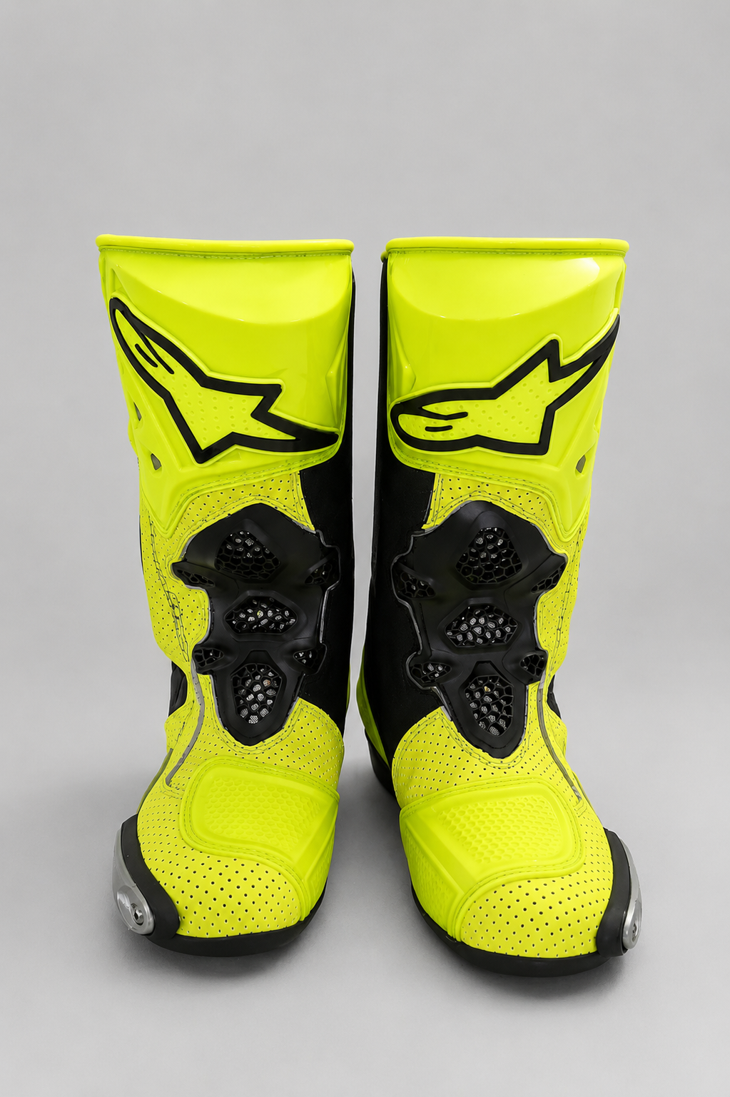 Motorcycle Leather Racing Boots