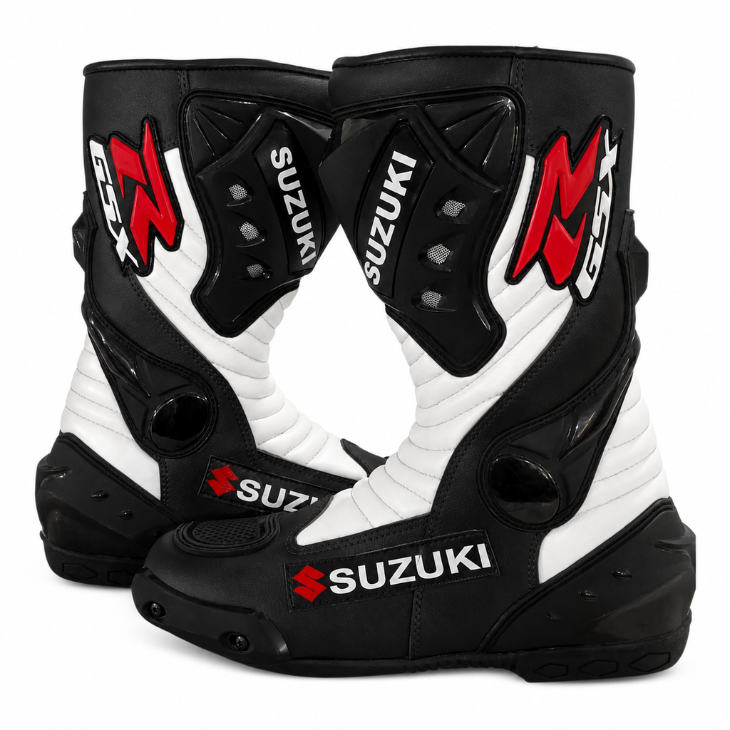 Motorcycle Leather Boots