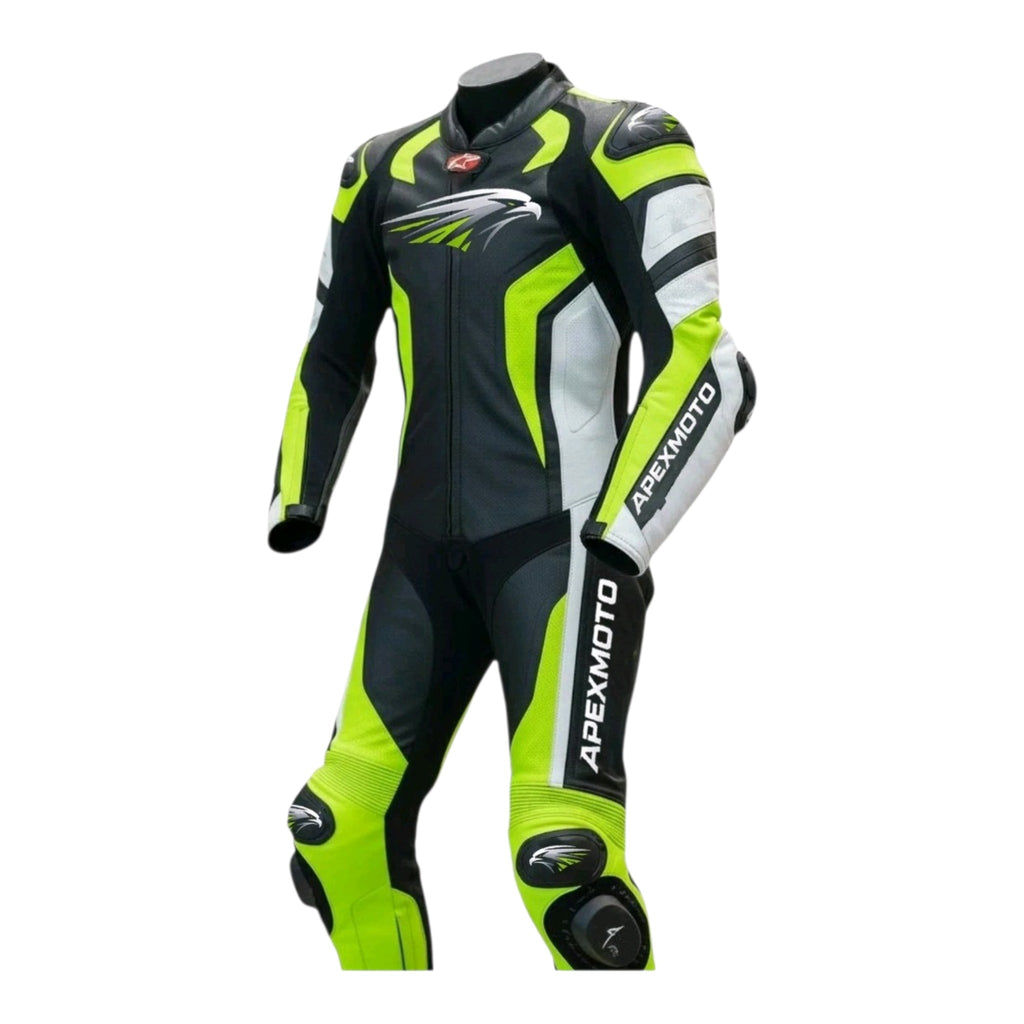 Cowhide Leather Motorcycle Racing Suits