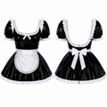 Glossy PVC Maid Dress – Customizable