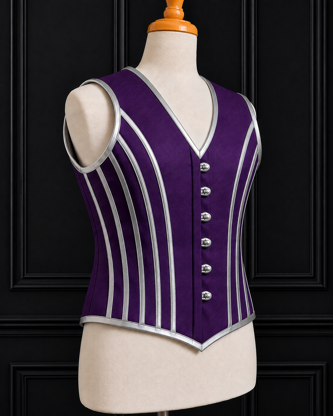 Men Corset Vest Steel Boned Waist Trainer Tummy Control Cadual Formal Party Vest-USA