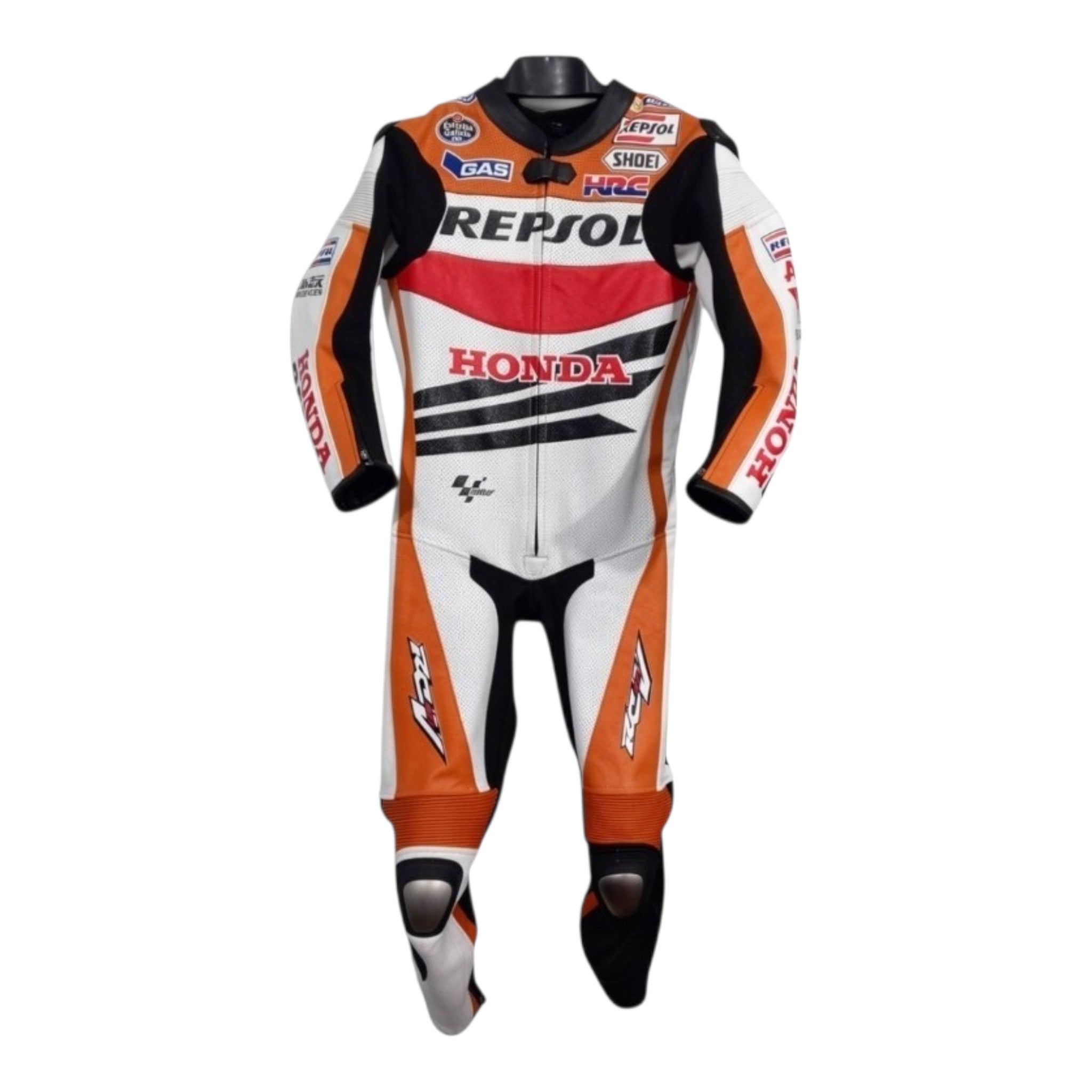 Cowhide Leather Motorcycle Racing Suits