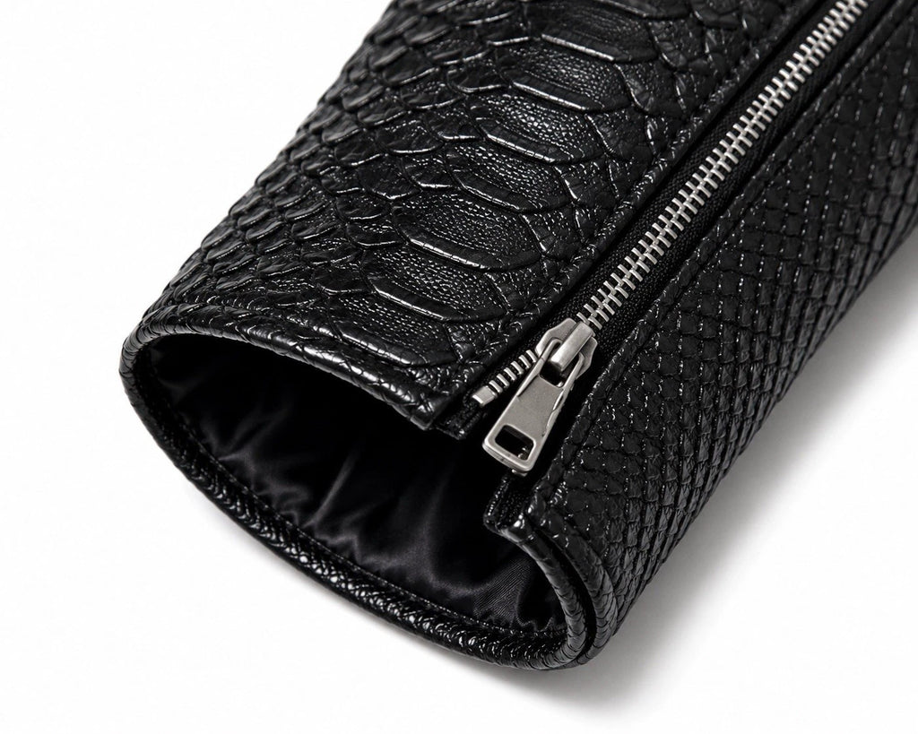 Mens Primium Leather Jacket Crocodile / Biker / Outerwear Jacket