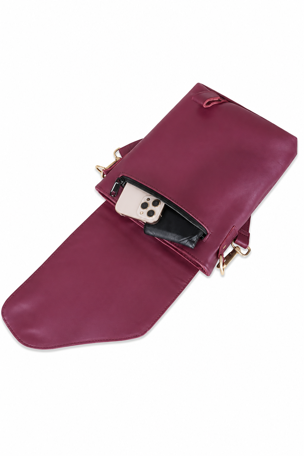 Genuine Leather Crossbody Bag Unisex Shoulder Sling Travel Messenger Purse