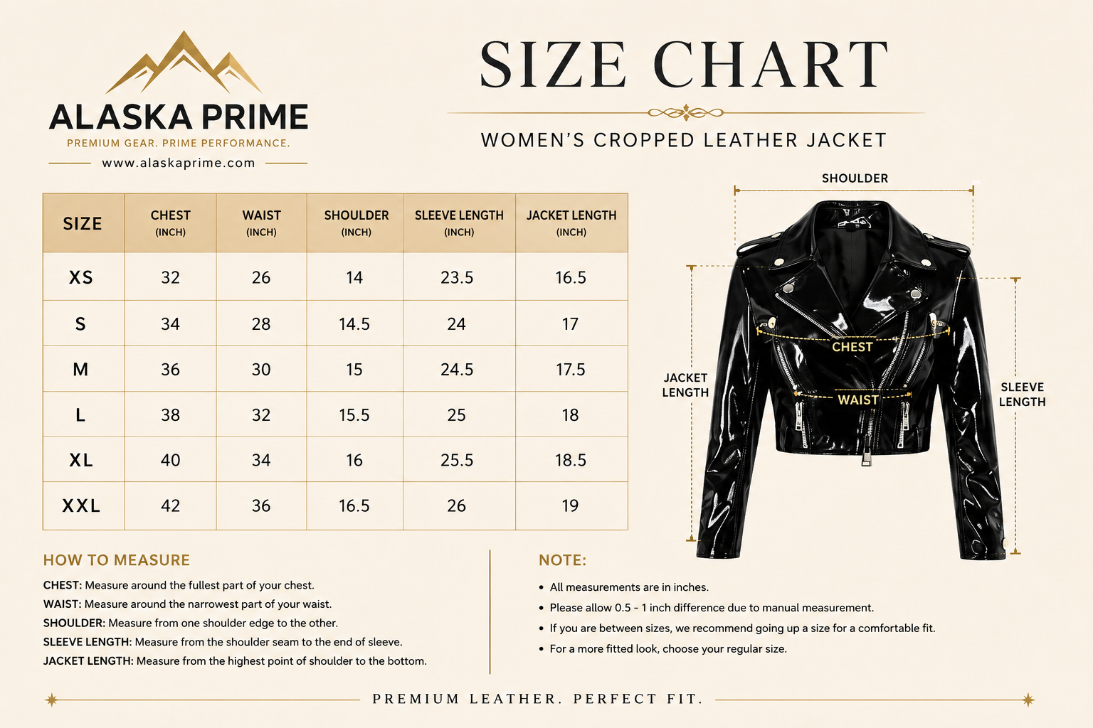 PVC - Women's Stunning Motorcycle Cropped Jacket